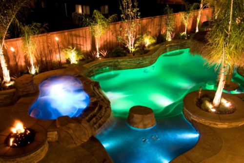 Situación Hambre es inutil Lámparas LED de piscinas, un espectáculo de luces - Mundoled