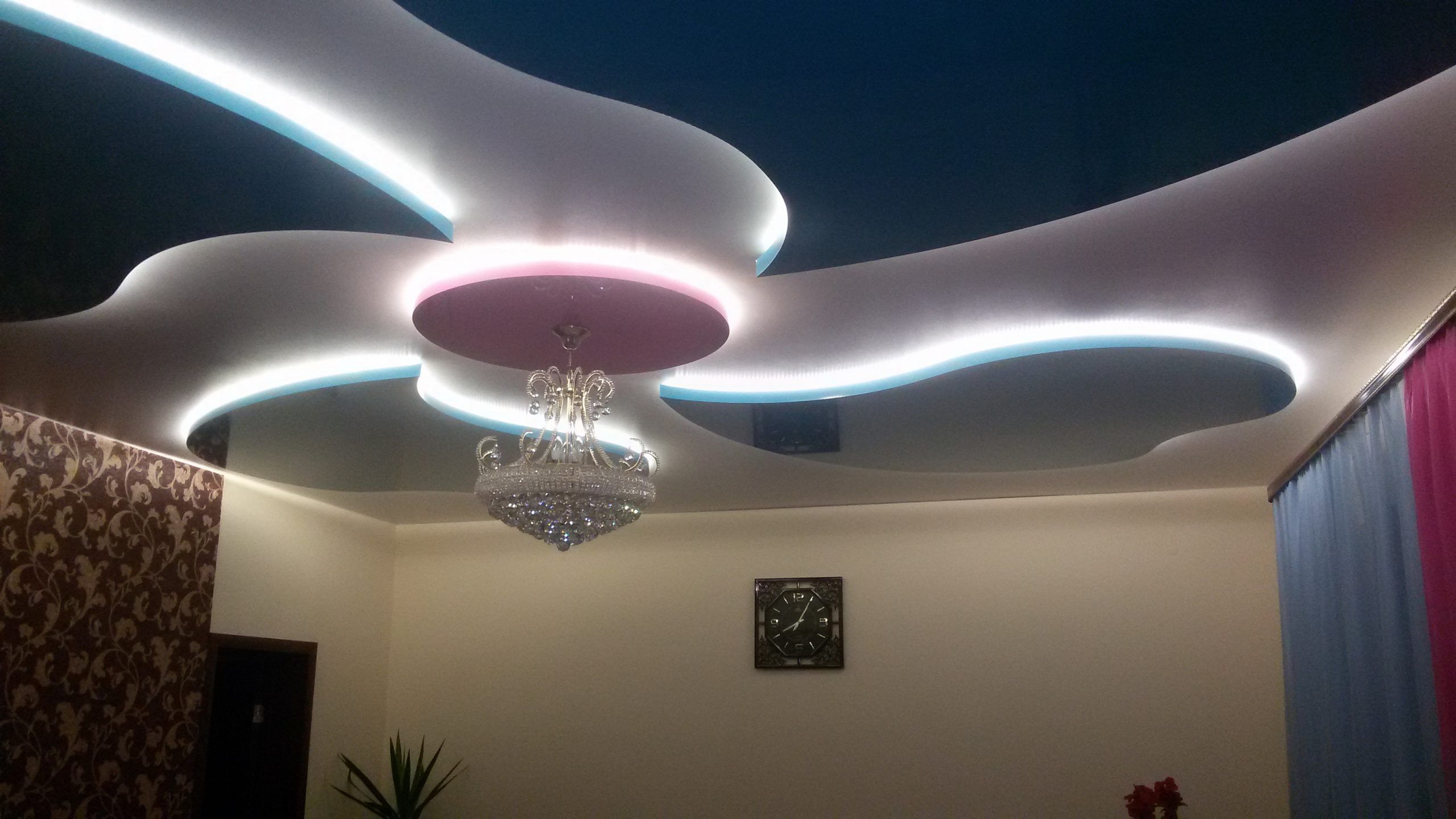 Decoración con cintas LED