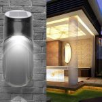 Aplique Led Solar Negr0 5.5V 1W 6500K Ip 44 Fy