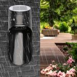 Aplique Led Solar Negr0 5.5V 1W 6500K Ip 44 Fy