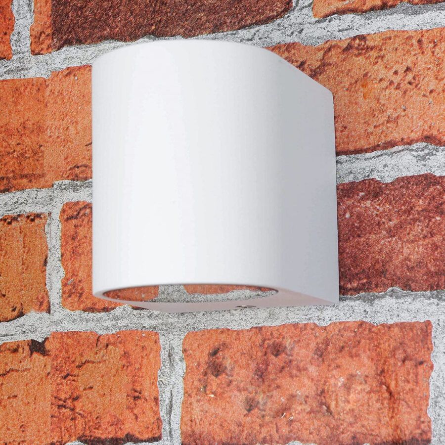 Aplique De Pared Una Luz Blanco Cod.3996