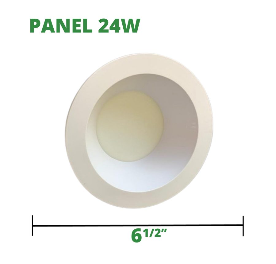 EMPOTRABLE LED TECHO BLANCA 24W 3000K COD.1058