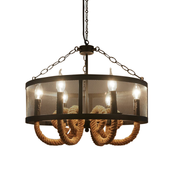 Lámpara de techo SOGA CANDELABRO CON MALLA COD 3283