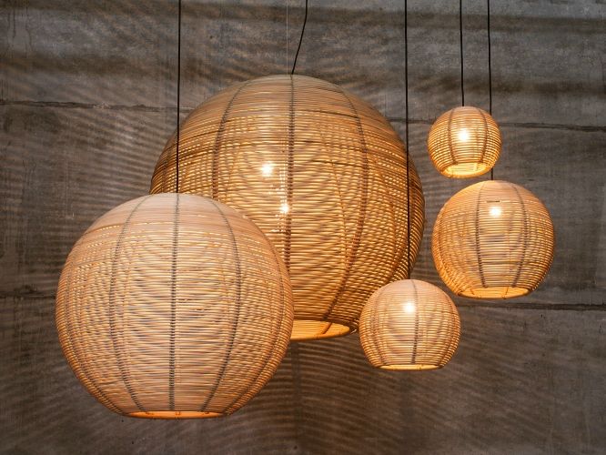 Lámparas de Soga y Rattan: Elegancia Natural para Iluminar tus Espacios