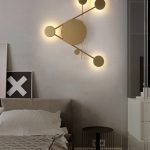 APLIQUE DEC 6 CIRCULOS DORADO LED INTEGRADO  3000K Cod. 4347