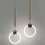 LÁMPARA DECORATIVA ANILLO LED INTEGRADO 3000K COD. 4170