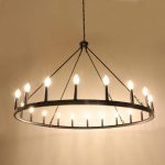 LÁMPARA DECORATIVA DOBLE ALTURA CANDELABRO COD.2881