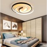LÁMPARAS DECORATIVAS DE TECHO LED INTEGRADO 40W TRES COLORES COD.3810