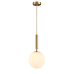 LÁMPARA DECORATIVA 1 GLOBO FROST COD. 3410
