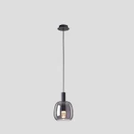 LÁMPARA DECORATIVA  CRISTAL BLACKSMOKE COD.3183