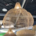 LÁMPARA DECORATIVA DE RATTAN ESTRELLA COD.4300