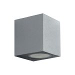 Aplique De Pared Cuadrado gris COD.3993