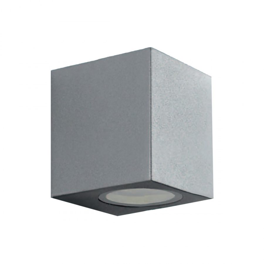 Aplique De Pared Cuadrado gris COD.3993