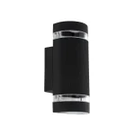 APLIQUE DECORATIVA EXTERIOR DOBLE LUZ SEMI OVALADO E27 COD.2646