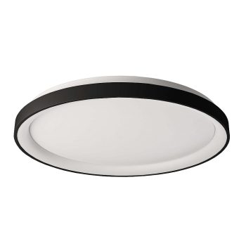LÁMPARA DE TECHO NEGRA  LED PLAFON 60W CCT D49CM*80CM COD.3197