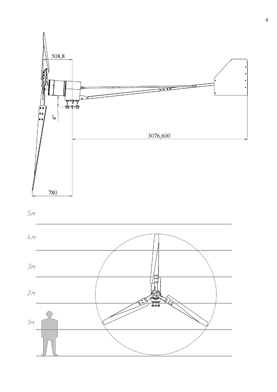 GENERADOR EÓLICO WIND-7 (7 KILOS)