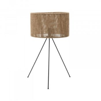 LÁMPARA DE MESA SOGA TEJIDA CIRCULAR E27 50*28 H60CM COD.4783